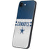 NFL Dallas Cowboys White Striped iPhone 16e Skin